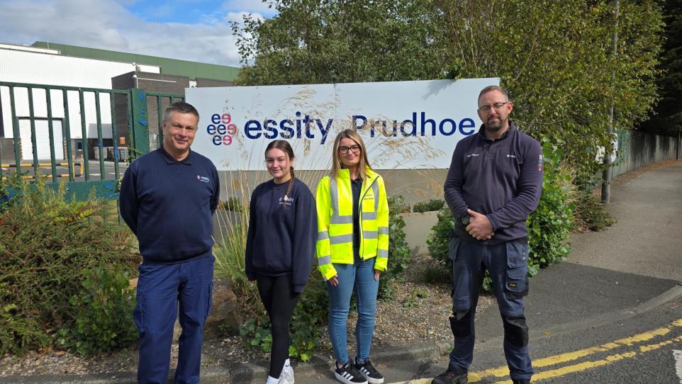Essity training academy, Prudhoe rated ‘good’ by Ofsted